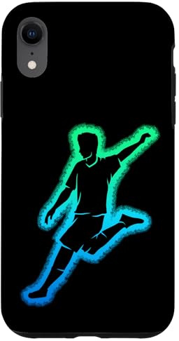 Fußball Fußballer Kinder Jungen Hülle für iPhone XR