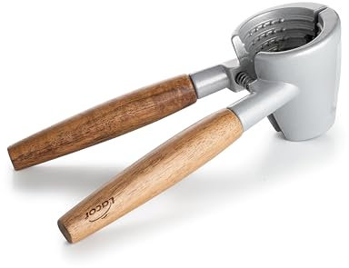 Lacor - 63059 - Cascanueces Wood, Aleación de Aluminio y Mango de Madera, 2 en 1 Cascanueces y Abridor de Botellas, Gran Durabilidad, Mango Ergonómico, Muelle de Alta Resistencia, Fácil Uso