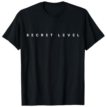 Geheime Stufe T-Shirt, Herren, Schwarz, XL