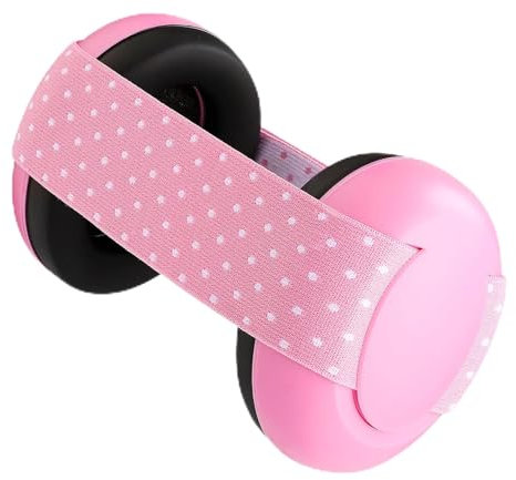 Wffeila Baby Ear Defenders, Newborn Ear Protectors，Baby Ear Defenders with Soft Cushion,Noise Reduction Earmuffs for Infants and Toddlers up to 24 Months, Adjustable Comfortable Headphones Against Hea