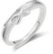 ALEXCRAFT Ring Silber Damen Unendlichkeitsring Verstellbar Stapeln Daumenring Eheringe Silber 925 Verlobungsring Umarmen Ring Engagement Ringe Frauen Promise Band Ring Zirkonia Ring für Damen Schmuck