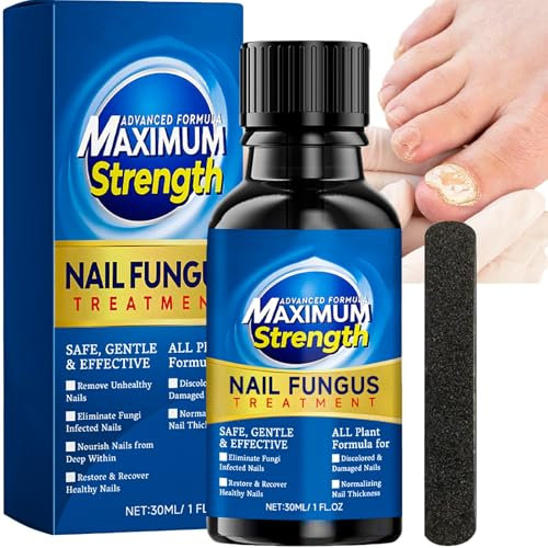 Nail Fungus Treatment for Toenail, Anti Fungal Nail Extra Strong, Toe Nail Treatment Extra Strong, Nail Repair - Improve and Revitalize Damaged, Discolored Nails