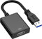 beseloa Adaptador USB a HDMI, USB 3.0/2.0 a HDMI Audio Video, Cable Gráfico HD 1080P, Convertidor para PC, Laptop HDTV, Compatible con Windows XP/10/8/7 (NO Mac & Vista)