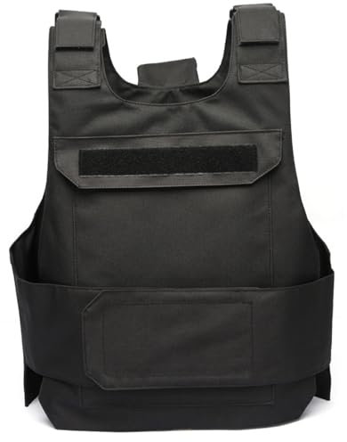 Plate Carrier Vest Waterproof & Wear-Resistant Tactical Vest with Hollow Grooves Quick Release Tactical Costume with Hidden Pocket for Outdoor Training