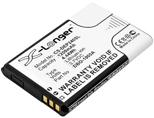 battery Suitable for Doro 6821, 6881, 1370...