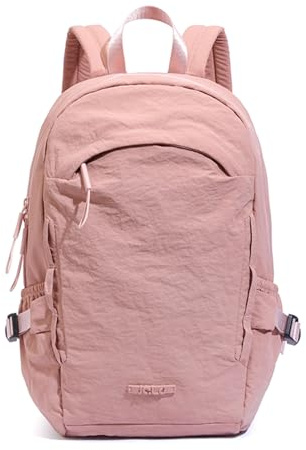 FANDARE 25L School Bag Lightweight Womens Casual Backpack Travel Daypacks for Men Teenager Girls Boys Adults Rucksack Laptop Daypack Secondary College Bags for Commute Shopping Bookbags Pink