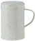 Premier Housewares 507245 Flour Shaker, Galvanised Metal With Powder Coating, White, H13 x W14 x D10cm