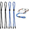 kuou 4 pcs Safety Glasses Strap, Glasses chain glasses cord sunglasses chain Universal Fit Rope Sports Glasses String Adjustable Eyewear Strap Eyewear Holder sunglasses strap Lanyards for Men Women