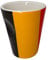 Nerthus FIH 496 - Tazza di Porcellana per Espresso, Multicolore (Belgio), 100 ml 1 Pezzo