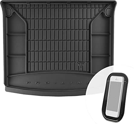 Moto-Moltico - Bandeja de maletero de goma con función organizadora para VW Caddy IV 2K Life a partir de 2015