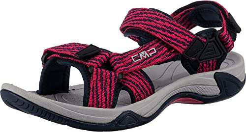 CMP Kids Hamal Hiking Sandal, Garçon Unisex Kinder, Fragola Antracite, 29 EU