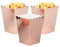 Ainmto 24 Stück Rose Gold Popcorn Boxen,Popcorn Kästen,Popcorn Tüten,Mini Papier Popcorn Behälter für Filmabend-Party