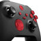 eXtremeRate Boutons pour Xbox Series X/S Manette, Boutons Métal de Remplacement D-Pad ABXY Start Back Share pour Xbox Series S/X Controller, Rouge