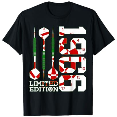 LIMITED EDITION 1966 DARTS 60. GEBURTSTAG T-Shirt
