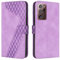 YIRRANZD Custodia per Samsung Galaxy Note 20 Ultra 5G, Cover a Libro in Pelle PU con Slot Cart e Silicone TPU Bumper, Flip Caso Portafoglio Cover per Samsung Note 20 Ultra 5G (Viola)