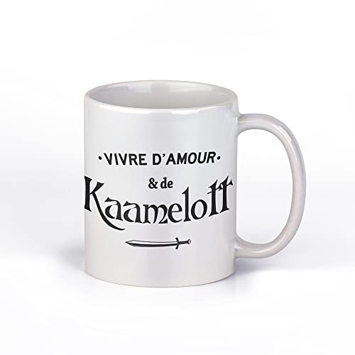 Mug céramique - Vivre d'amour et de Kaamelott