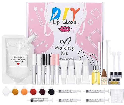 Lip Gloss Diy Making Kit - DIY Lipgloss Lipstick Rohstoff Kosmetikmaterial Handmade Cosmetic Makeup Tool Set