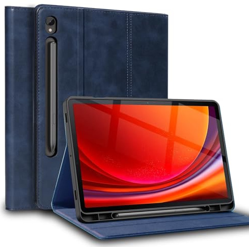 Gexmil Leder Hülle für Galaxy Tab S10 Lite/S10 FE/S9 FE 10.9,S9 11