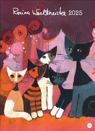 Rosina Wachtmeister Edition - Kalender 2025 - Heye-Verlag - Wandkalender mit bezaubernden Kunstwerken - 49 cm x 68 cm