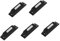 NOLITOY 5pcs Wired Door Bell Push Button Traditional Doorbell for Home Replacement Doorbell Button Quick and Simple Installation