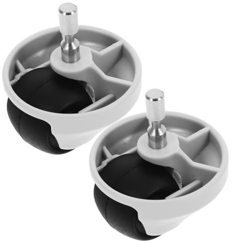 Ciieeo 2stücke Kehrroboter-ersatzrad Kompatibel Für Roboter-staubsauger Vorderradbaugruppe Mit Drehbarkeit Für Roboter Sauger