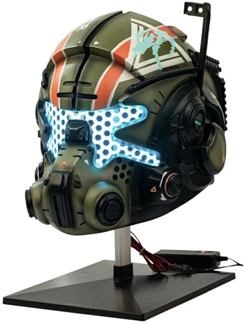 Tcahelly Halloween Helm Cosplay Kostüm Vollkopf Maske für Herren Damen Zubehör Merchandise