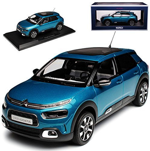 Norev Citroen C4 Cactus SUV Blau Grün Metallic 2. Generation Ab 2018 1/18 Modell Auto