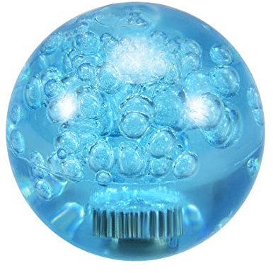 sourcing map Joystick Ball Top Handle Rocker Round Head Arcade Game DIY Parts Replacement Crystal Blue