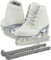 Jackson Ultima Freizeit-Schlittschuhe Softec Diva DV3000 / Farbe: Weiß, Erwachsenengröße, 6 Bündel mit gratis Guardog Schlittschuhschoner