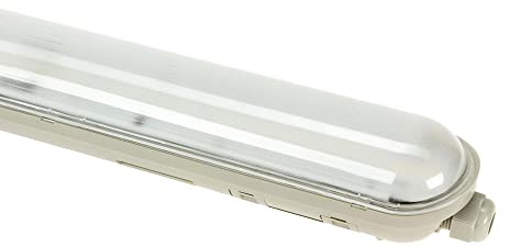 SpectrumLED LED Wannenleuchte 120cm Feuchtraum Balken durchverdrahtet IP65 120cm 5900lm 4000K