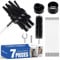 Bluesea Kit de Nettoyage pour évent de sèche-Linge de 9,1 m, système de Nettoyage en Nylon Solide, kit de Nettoyage pour Grille d'aération de sécheuse Durable, kit d'aspirateur avec Brosse