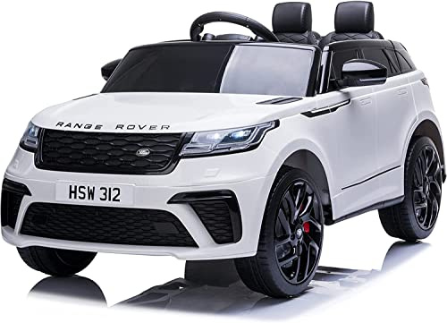 Kids Electric Car Land Rover Velar 12V (White)