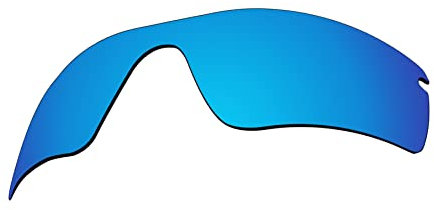 EZReplace Verres polarisés de rechange pour lunettes de soleil Oakley Radar Path, Bleu glacier, taille unique