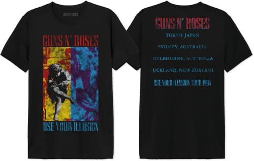 cotton division MEGUSRTS004 T-Shirt, Noir, XL Homme