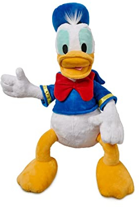 Disney Store Donald Duck Offizielles mittelgroßes Kuscheltier für Kinder, 45 cm, Kuscheltier mit Stickereien und weicher Oberfläche im typischen Matrosenanzug, geeignet ab 12 Monaten