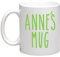 Personalised Name Mug, Vinyl Sticker Decal Transfer Label for Coffee, Tea, Cup, Gift Bag, Box (Small - 3cm Tall Capital Letter Height)