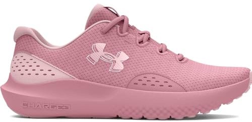 Under Armour Femme UA W Charged Surge 4 Chaussures de Course, Pink Elixir/Prime Pink, 41 EU