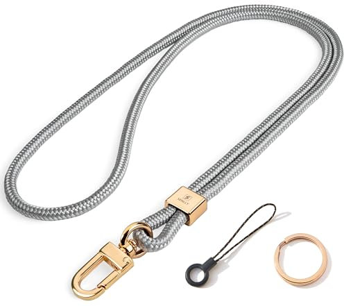 SENLLY Schlüsselband für Schlüssel, Originellem Minimalistisch Design Ausweishülle Umhängeband