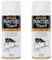 Rust-Oleum AE0050002E8 400ml Painters' Touch Spray Paint - Satin White (Pack of 2)