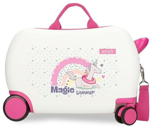 Enso Magic Summer Valise pour Enfant Taille Unique, Blanc, Taille Unique, Valise Enfant