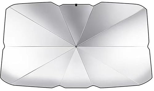 Coche Parasol para Parabrisas Delantero para Volvo XC60 2017-2021,Parasol Parabrisas Plegable Ventana Delantera Sun Shade Cubierta de Protección Calor Visera UV Protector Solar Interior