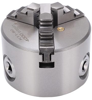 K11 80, Accessori Mandrino per Tornio Autocentrante a 3 Griffe Sanou K11‑80 3 Pollici, Diametro 80 Mm