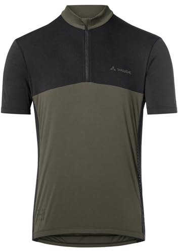 VAUDE Matera HZ Tricot Fahrradtrikot Herren – Khaki – Gr. S