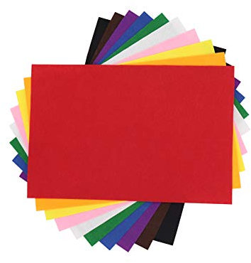 Geshop Goma Eva Adhesiva | Goma Eva Purpurina |Fieltro | Hojas Tamaño A4 Para DIY, Decorar, Diseñar, Manualidad y Crear tu Imaginación.