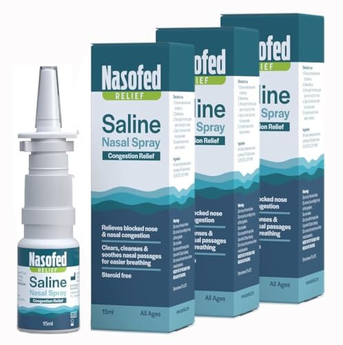 Nasofed Relief Nasal Spray 15ml x 3