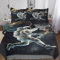 AAPZY Astronaut Basketball 3D 2 teilig Bettbezüge Set Super Weiche Atmungsaktive Hypoallergen Bettwäsche Inkl Bettbezug Und Kissenbezüge Angenehme Bettdeckenbezug Single (135x200cm)
