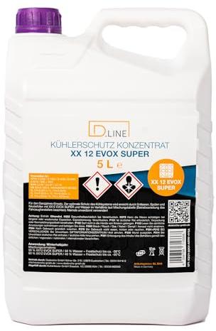D.LINE Kühlerschutz XX 12 EVOX SUPER (Violett) Konzentrat 1x 5 Liter