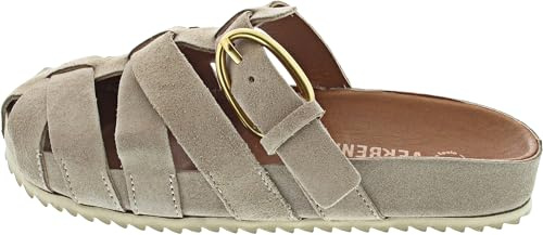VERBENAS Maven Serraje Clogs Beige