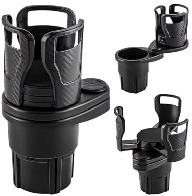 Porte Gobelet Voiture pour Dodge RAM 1500 2500 3500 Quad Cab 2012-2018, Porte Bouteille Support Boisson Gobelets Rangement à Boissons Maintien Fixe Accesoires Voiture