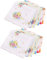 Hellery 20stk/set Damentaschentücher Stofftaschentücher 30 x 30 cm 100% Baumwolle Taschentuch